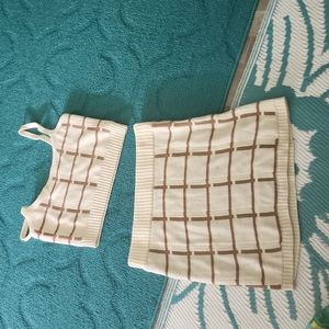 2 piece skirt set